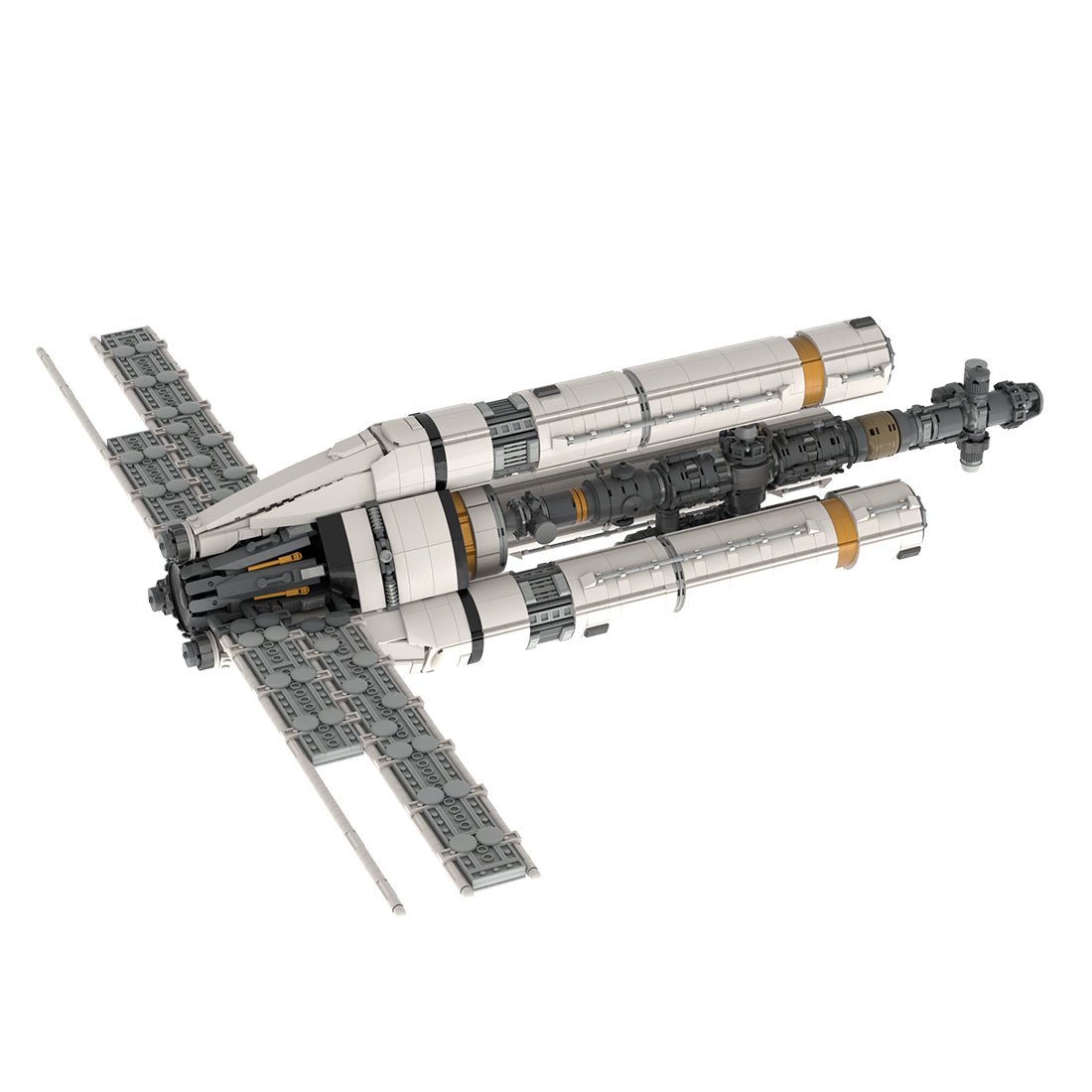 MOC - 256314 Deep Space Spaceship Building Blocks - LesDiy - Building Blocks -