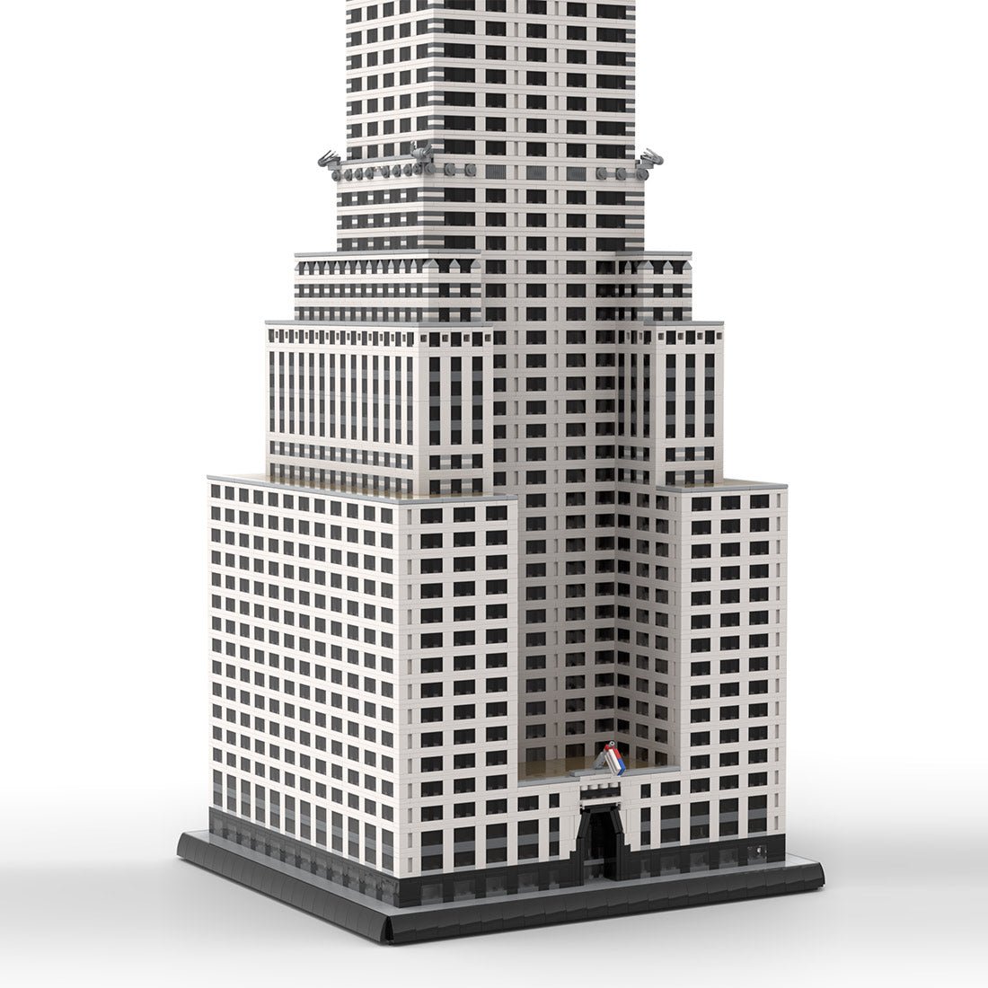 MOC - 256614 1/200 Scale Chrysler Building Blocks - LesDiy - Building Blocks -