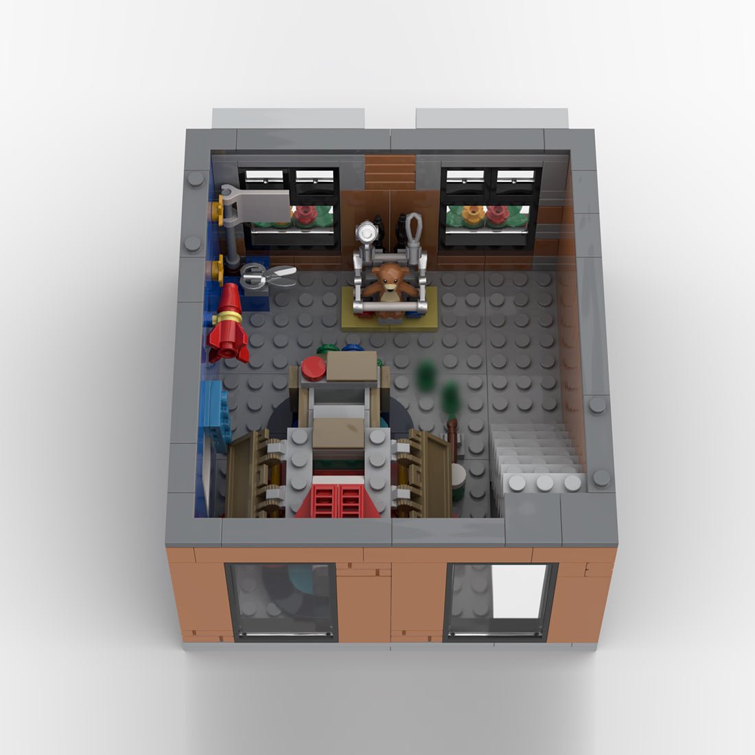 MOC - 257156 GWP Complex - Cosmic Cardboard Adventure Building Blocks - LesDiy -