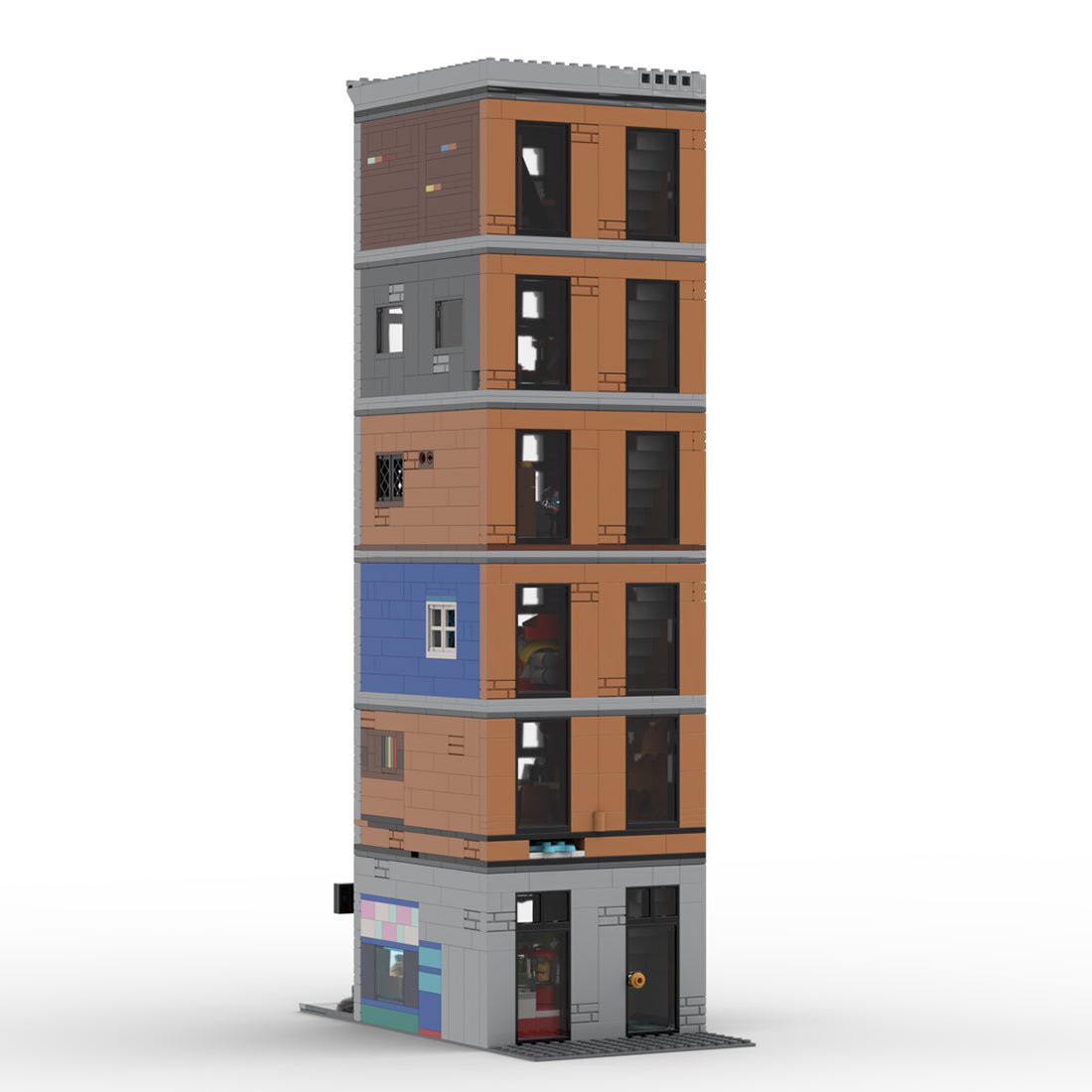 MOC - 257849 GWP Complex - Eiffel Building Blocks - LesDiy -