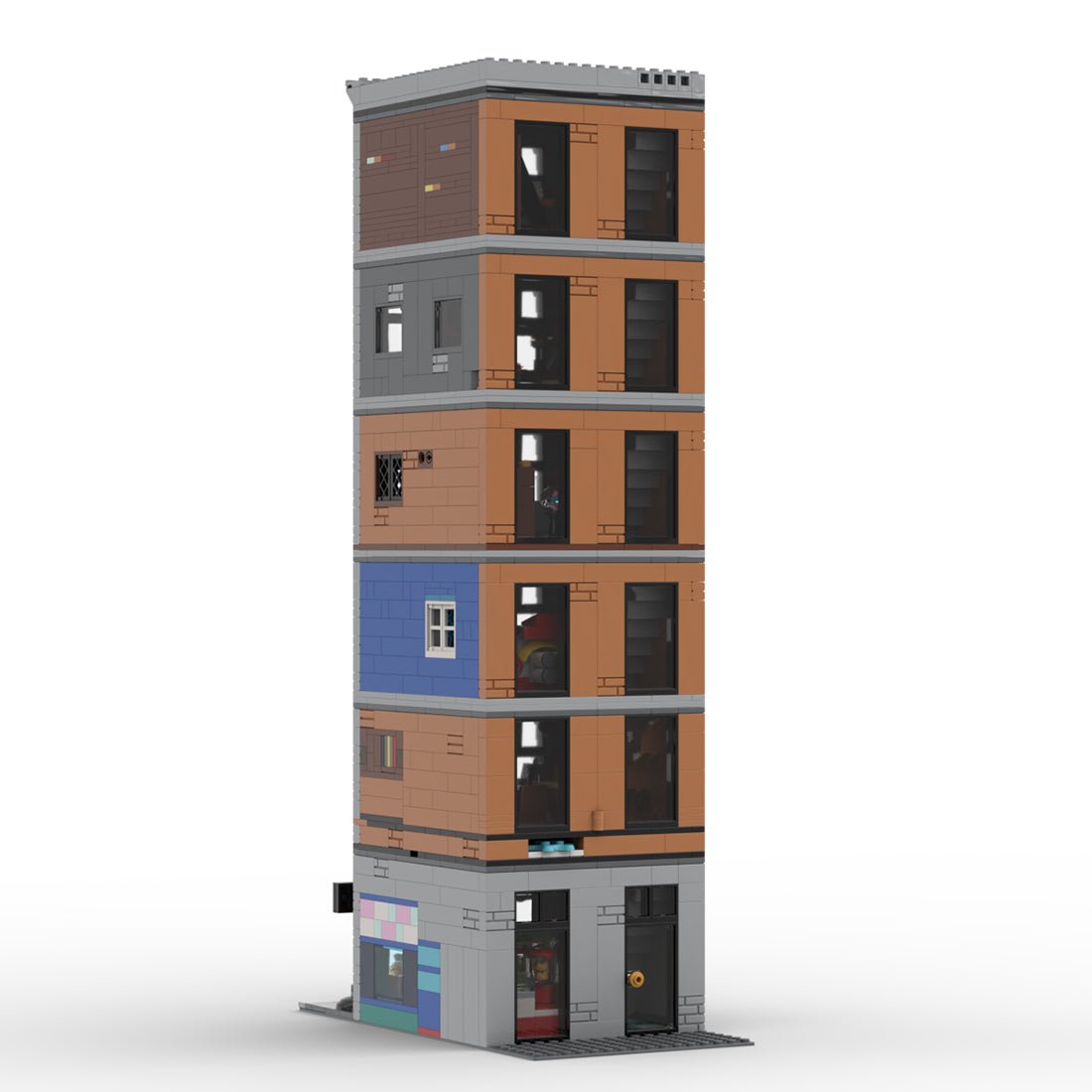 MOC - 258438 GWP Complex - Books are my Passion Building Blocks - LesDiy -