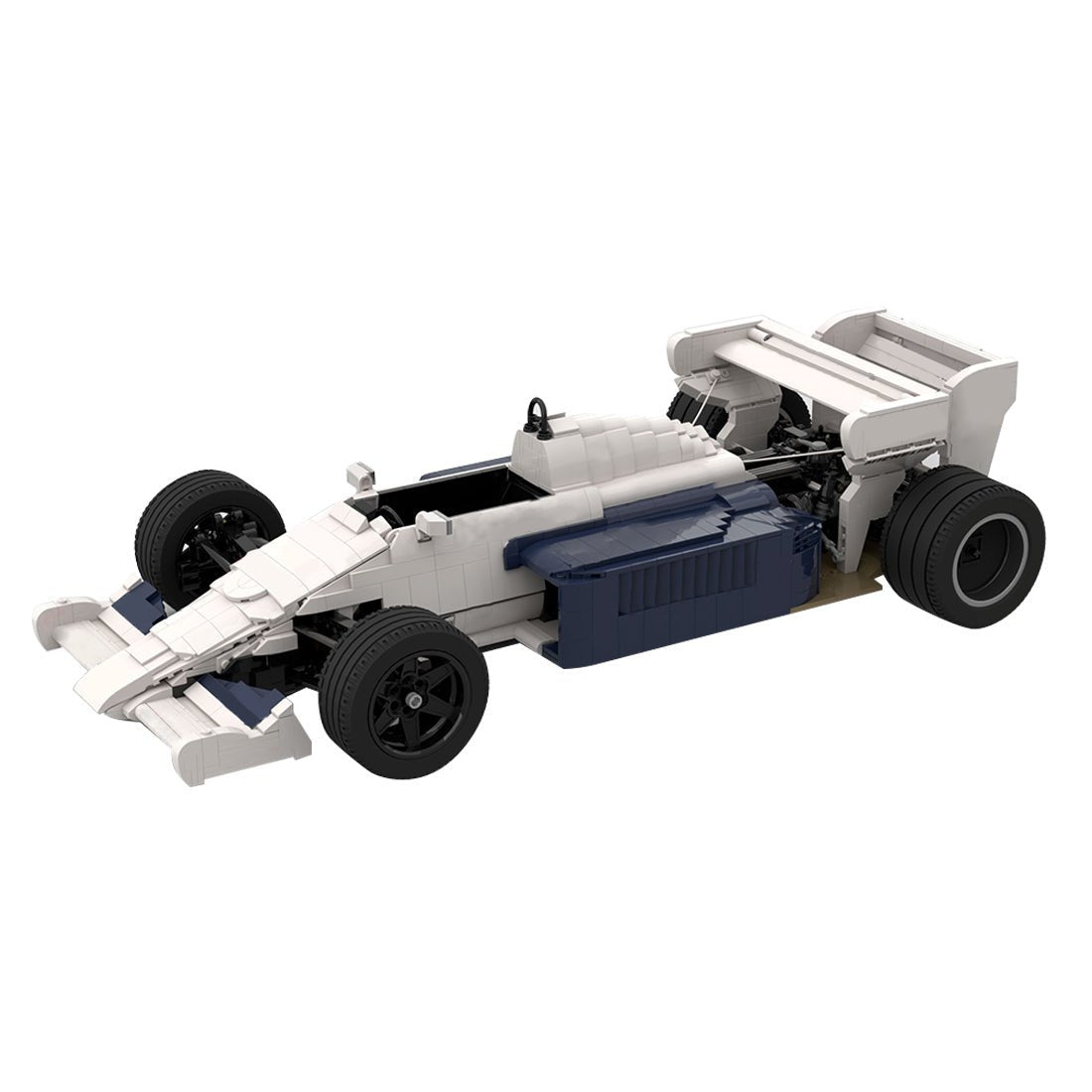 MOC - 25854 Toleman - Hart TG184 - scale 1:8 - LesDiy -
