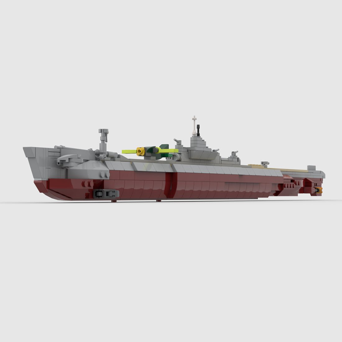 MOC-263474 1:200 Scale IJN I-400 Class Submarine Aircraft Carrier Building Blocks-LesDiy-MOC-