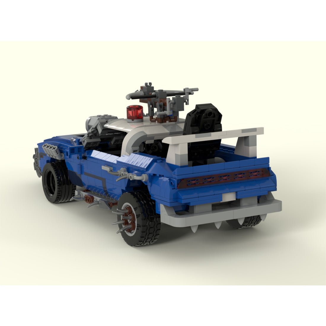 MOC-269036 1:18 Wasteland Police Building Blocks-LesDiy-MOC-