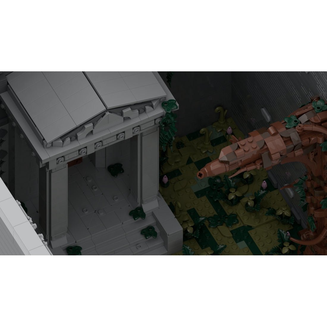 MOC-269248 The Legend of Zelda Forest Temple Building Blocks-LesDiy-MOC-