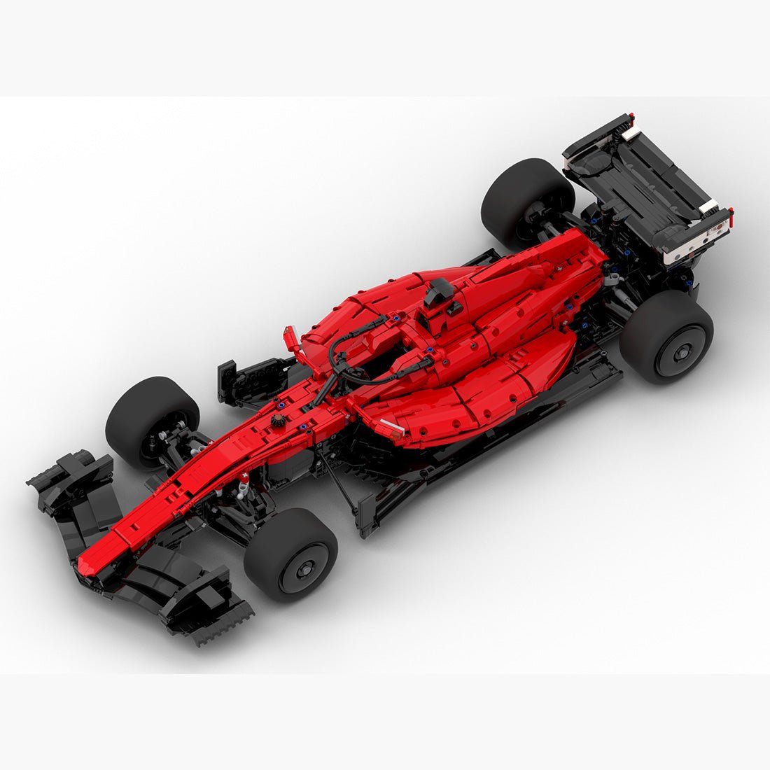 MOC-274050 Ferrari SF-26 Monza Livery F1 Racing Car Building Blocks-LesDiy-Building Blocks-