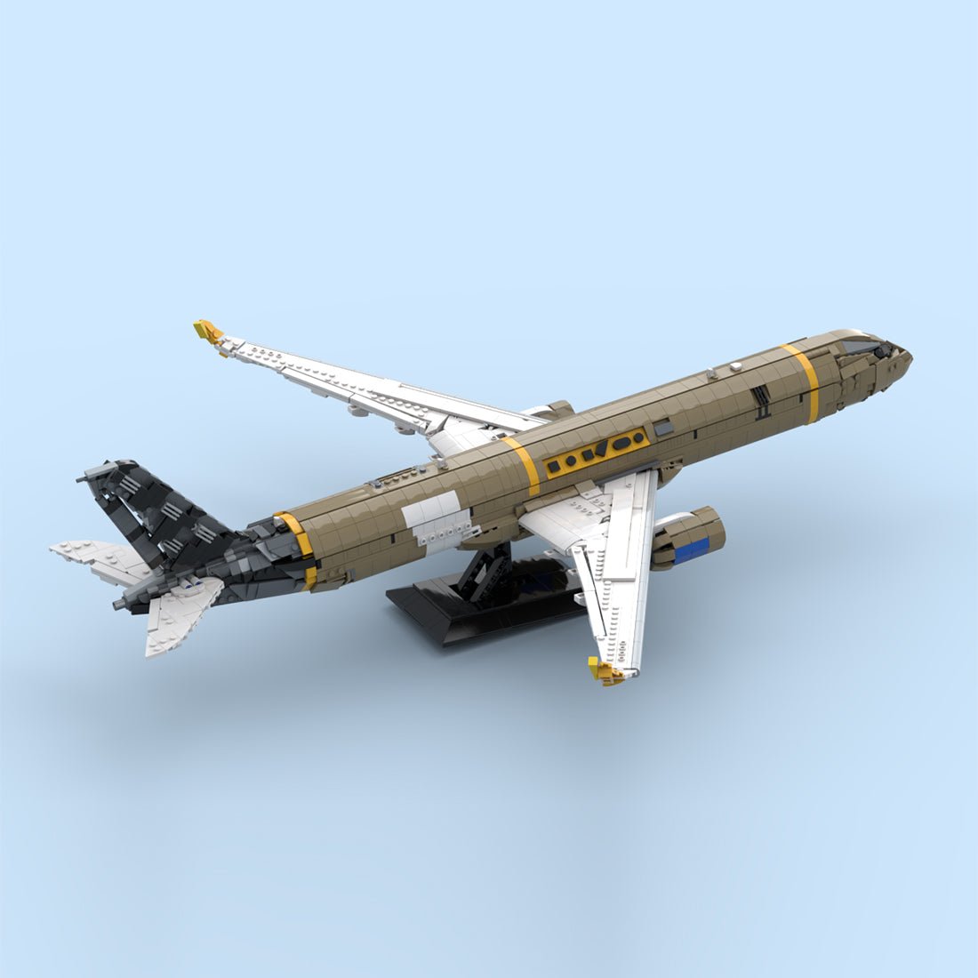 MOC-274422 Airbus A350F Launch Livery Building Blocks-LesDiy-MOC-