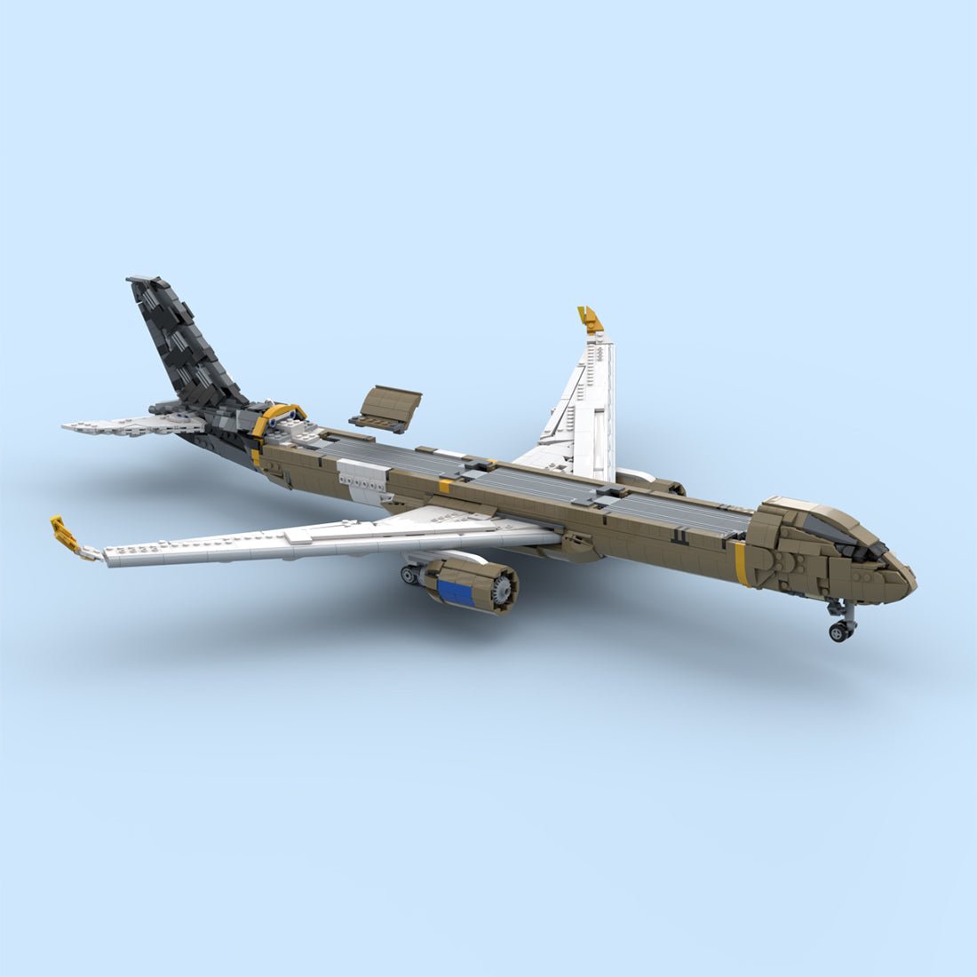 MOC-274422 Airbus A350F Launch Livery Building Blocks-LesDiy-MOC-
