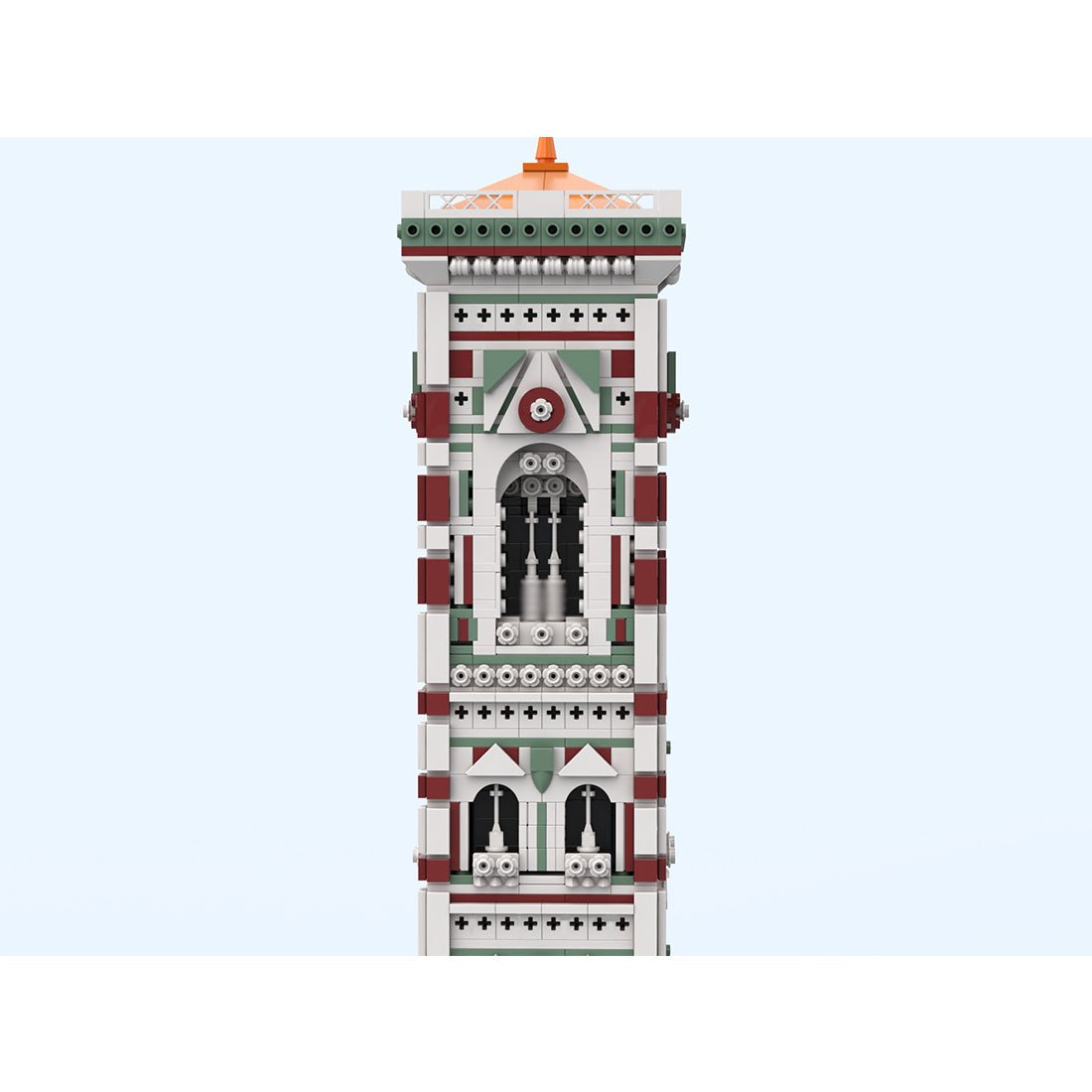 MOC-276357 Giotto's Campanile Building Blocks-LesDiy-MOC-