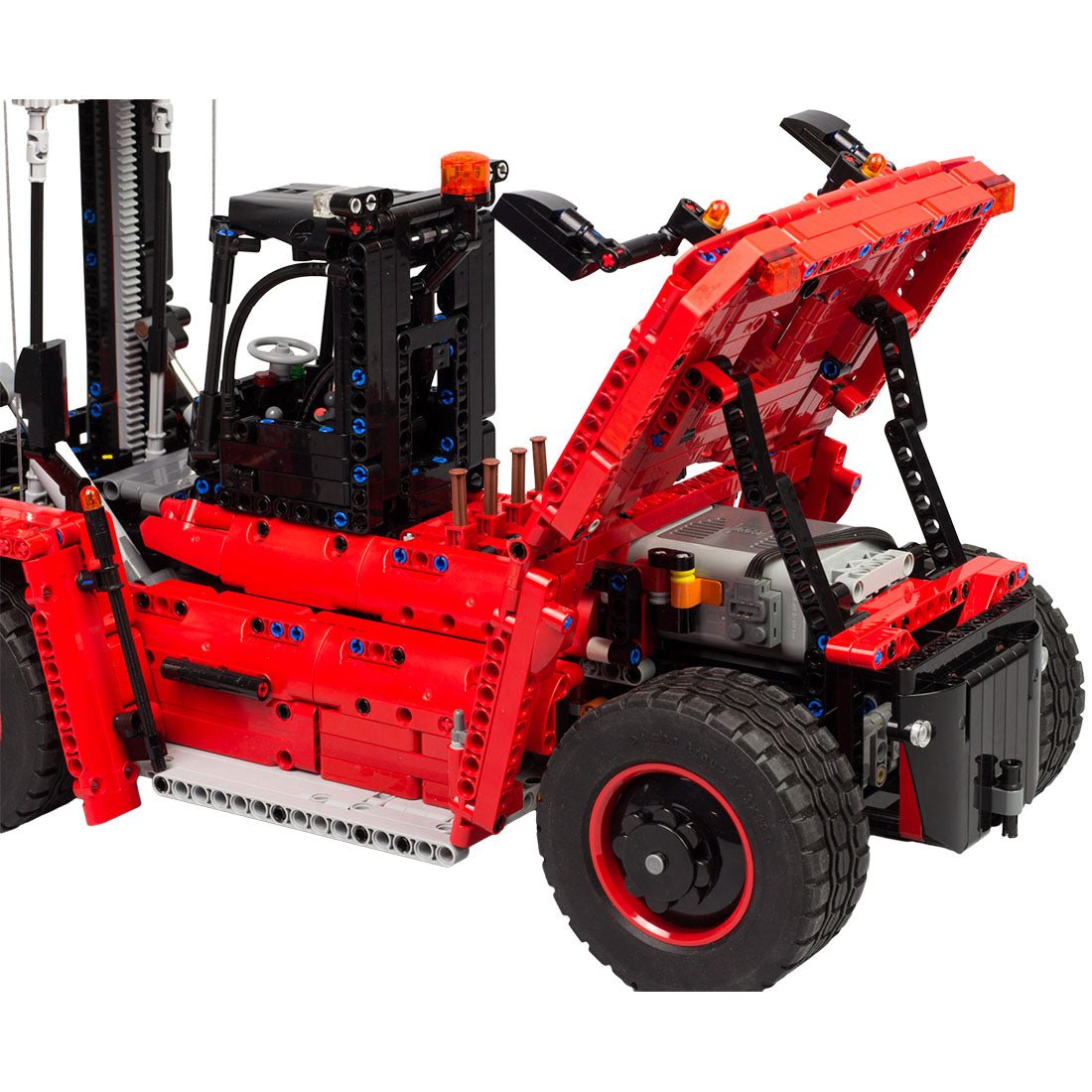 MOC - 27807 Heavy Forklift - Dynamic - LesDiy -