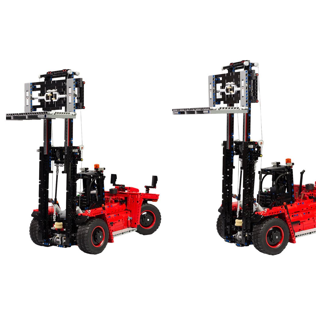 MOC - 27807 Heavy Forklift - Dynamic - LesDiy -