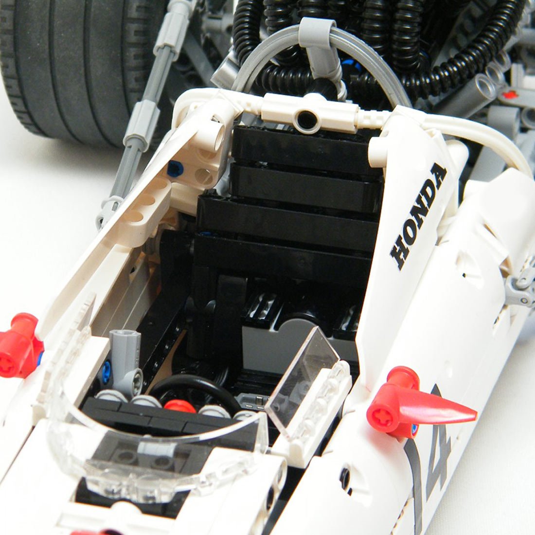 MOC - 2803 Honda RA 300 (1967) Building Blocks - LesDiy -