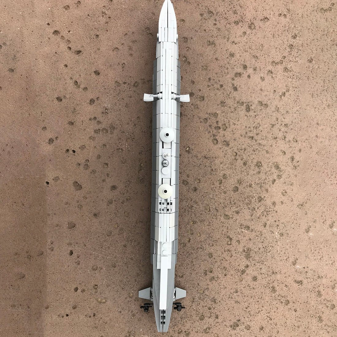 MOC - 30342 U - Boat Type XXI Model Building Blocks - LesDiy -