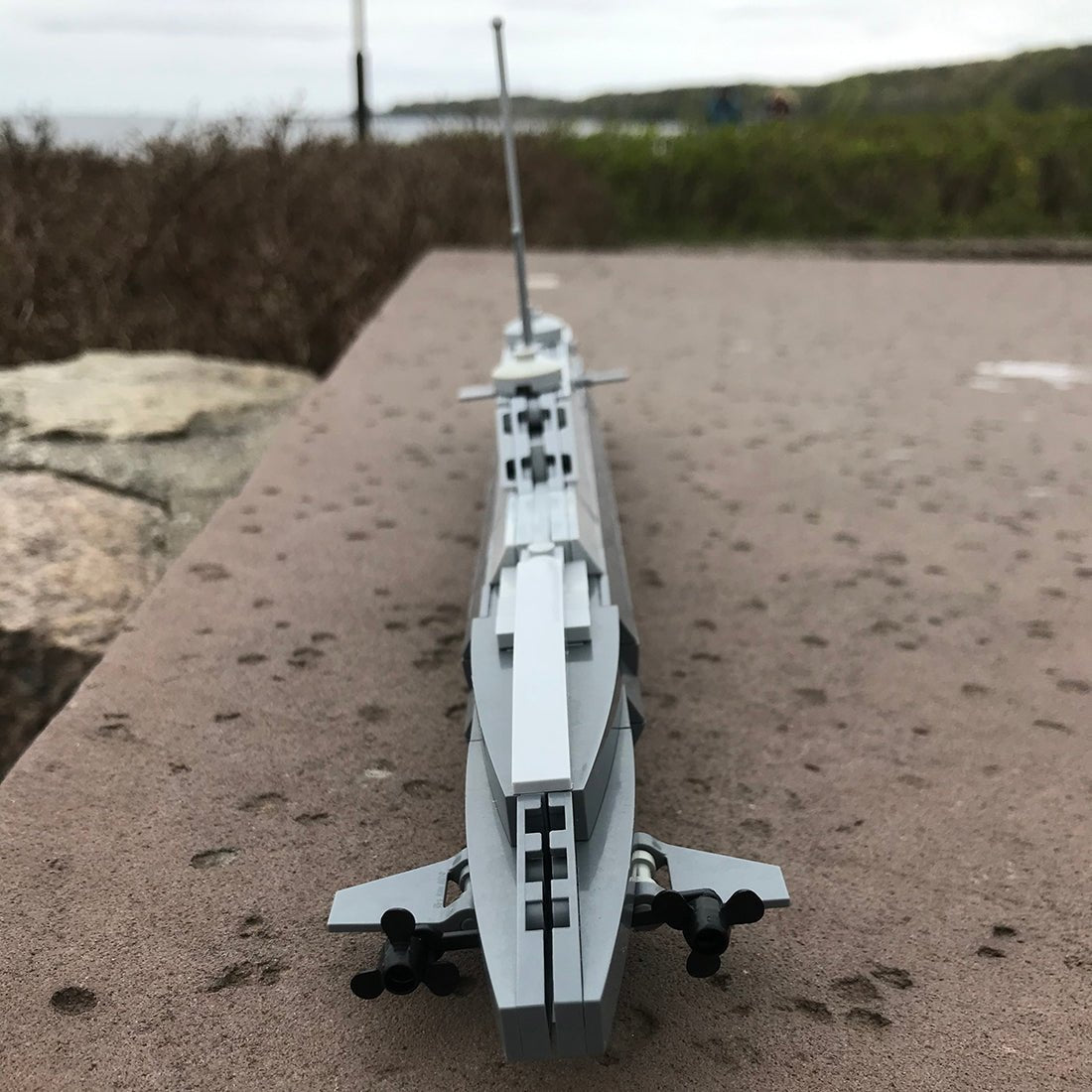 MOC - 30342 U - Boat Type XXI Model Building Blocks - LesDiy -