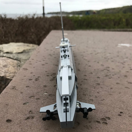 MOC - 30342 U - Boat Type XXI Model Building Blocks - LesDiy -