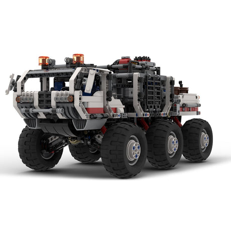 MOC - 31195 Martian Rover Automotive Vehicle - LesDiy -