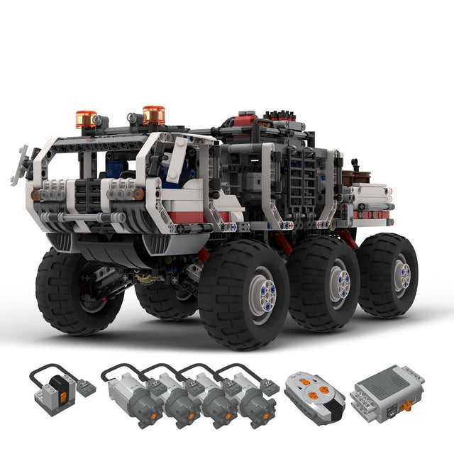 MOC - 31195 Martian Rover Automotive Vehicle - LesDiy -