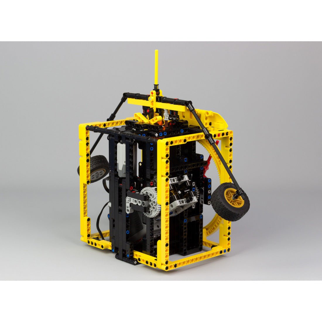 MOC-31640 Balance Clock With Remontoire Building Blocks-LesDiy-MOC-