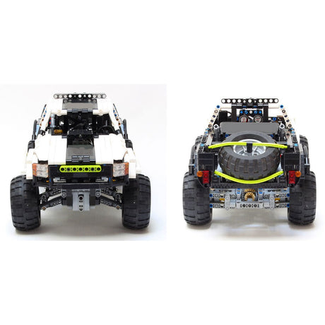 MOC - 3320 Monster Energy Recoil Baja Truck - LesDiy -