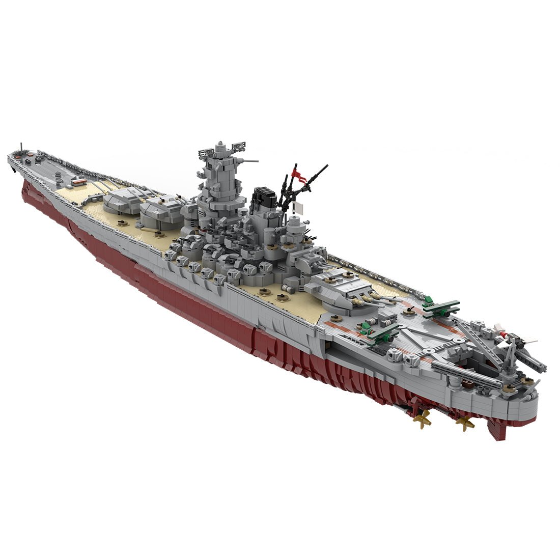 MOC - 37260 1/200 WW2 UCS IJN YAMATO - LesDiy -