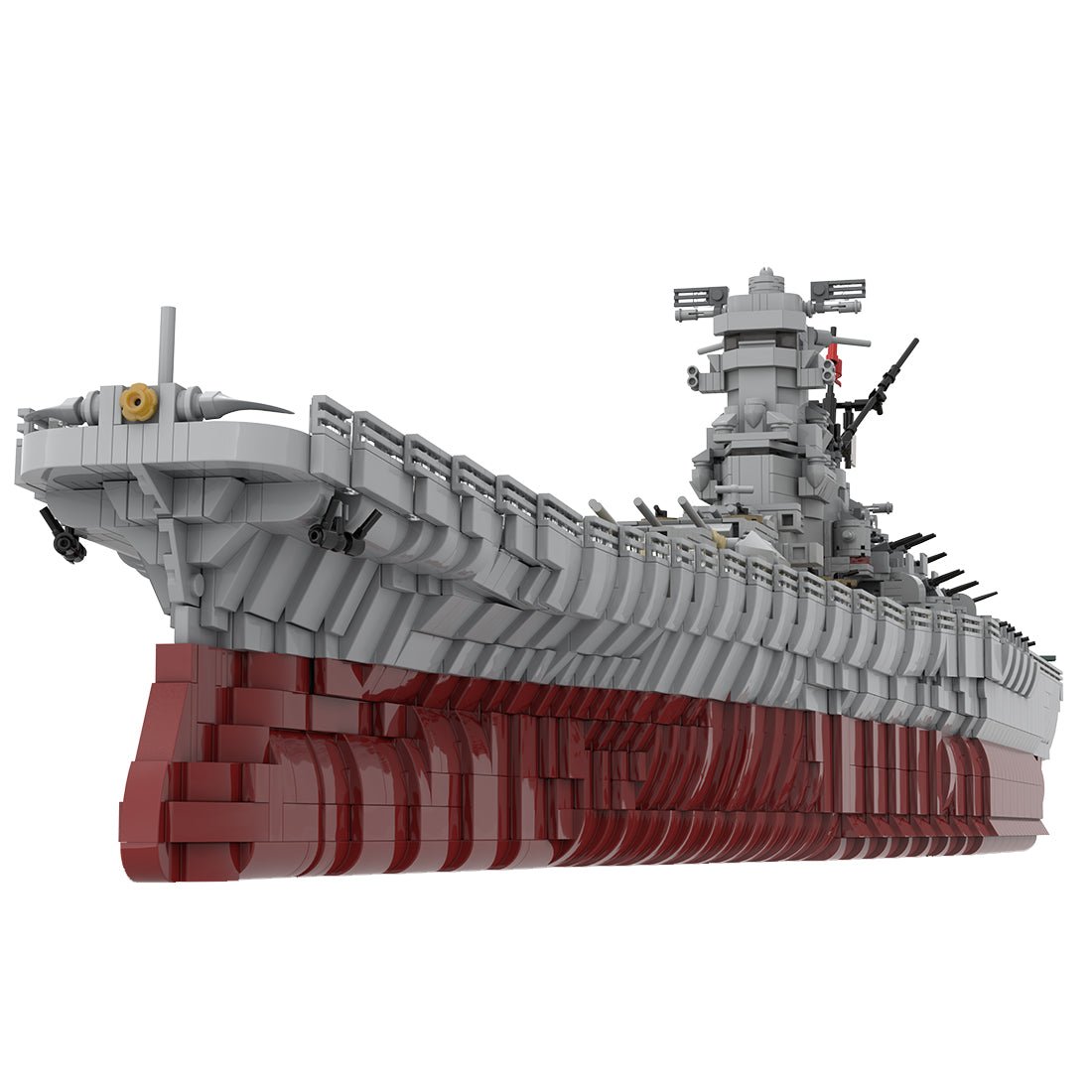 MOC - 37260 1/200 WW2 UCS IJN YAMATO - LesDiy -