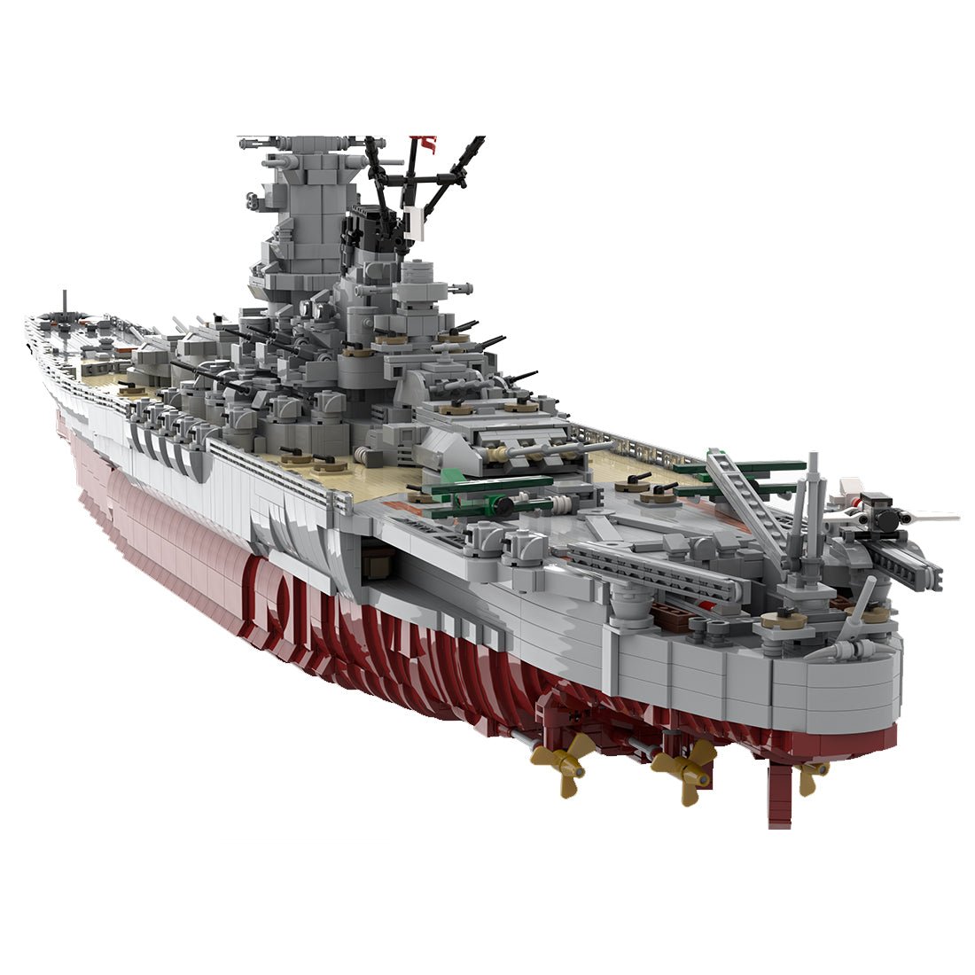 MOC - 37260 1/200 WW2 UCS IJN YAMATO - LesDiy -