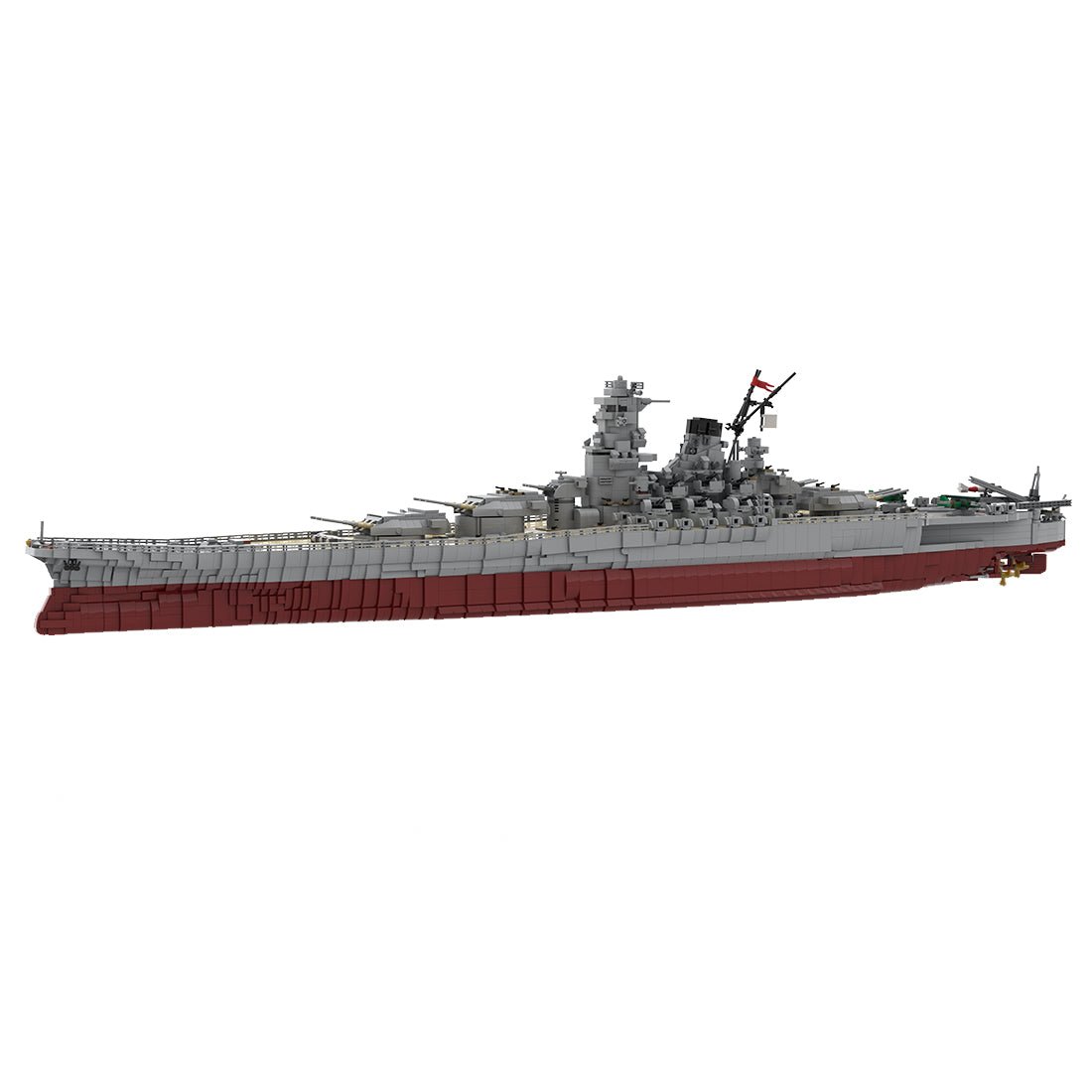 MOC - 37260 1/200 WW2 UCS IJN YAMATO - LesDiy -