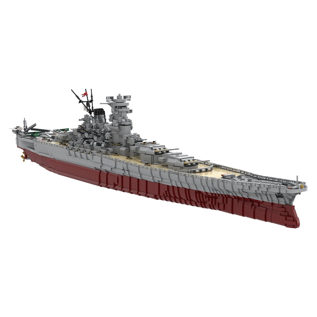 MOC - 37260 1/200 WW2 UCS IJN YAMATO - LesDiy -