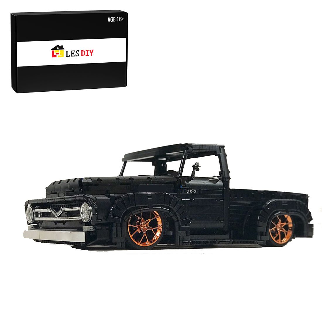 MOC - 37562 Ford F100 - Dynamic - LesDiy -