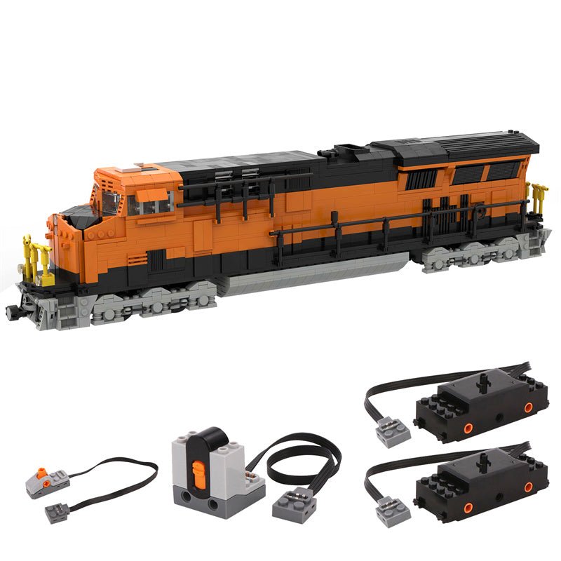MOC - 38223 Union Pacific ES44AC (BNSF) - LesDiy - MOC