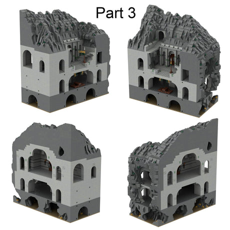 MOC - 38478 Helm's Deep - LesDiy -