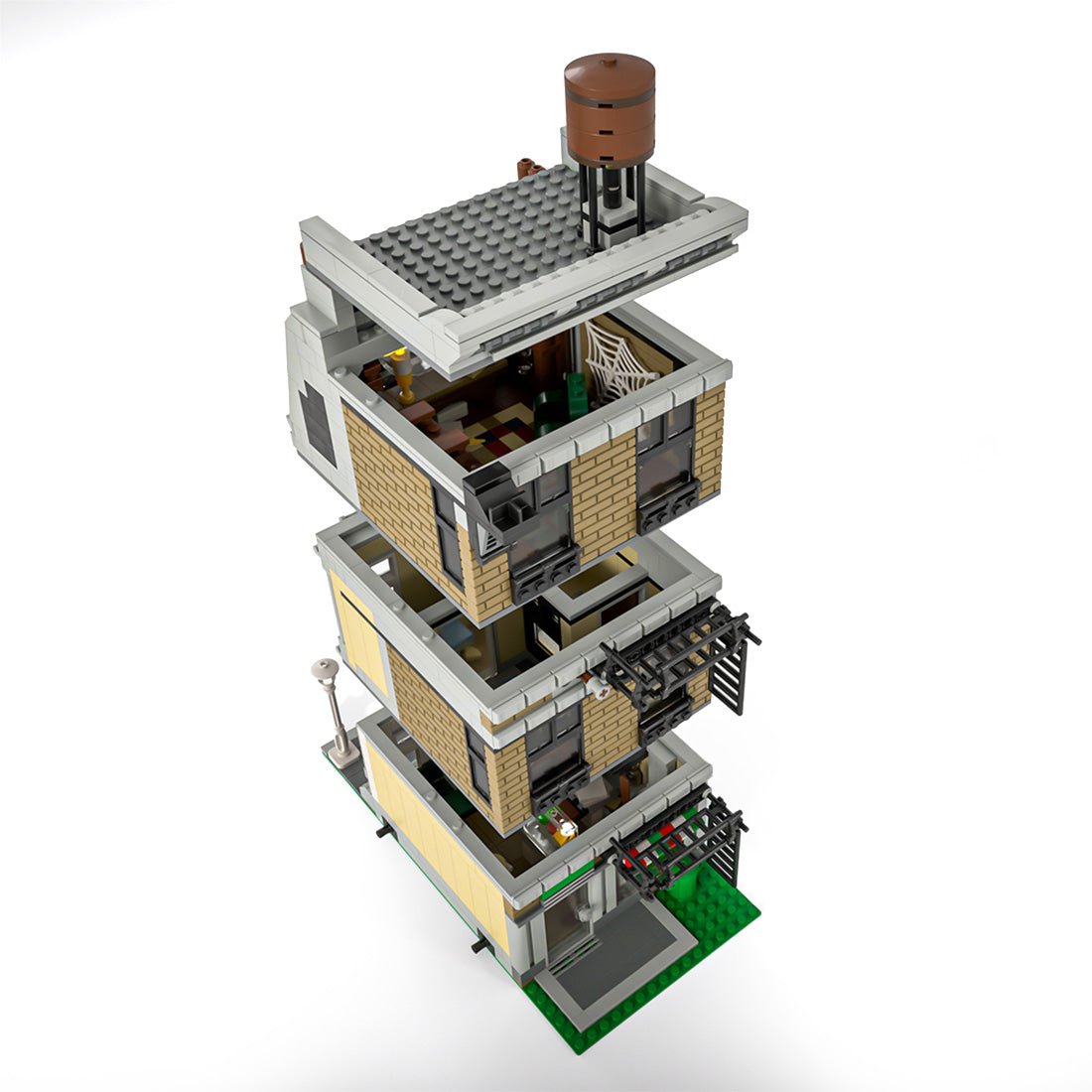 MOC - 38538 Magicans Hideout - Sanctum Sanctorum - LesDiy -