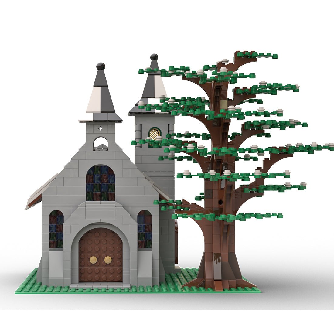 MOC - 38797 Winter Church - LesDiy -