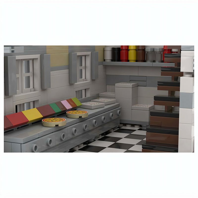 MOC - 39491 Mamma Mia Pizzeria M1 - LesDiy - MOC