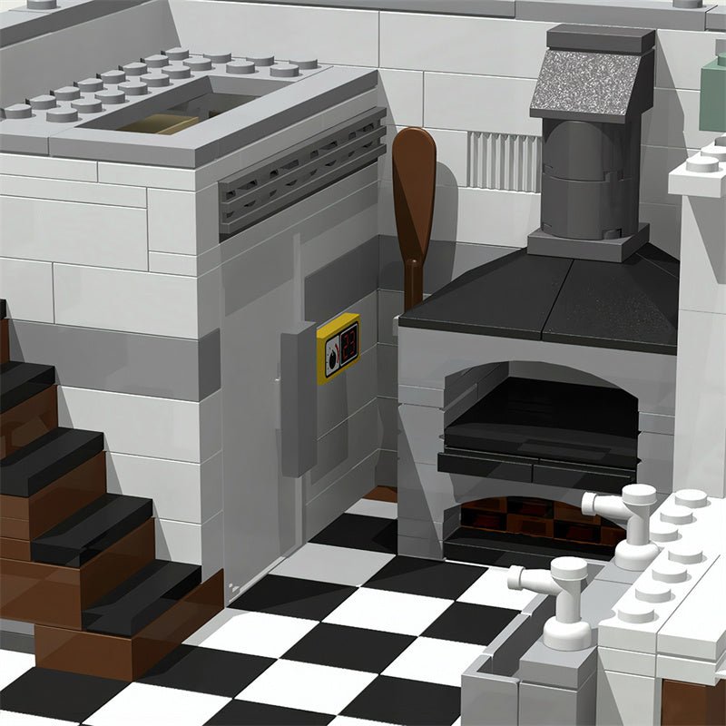 MOC - 39491 Mamma Mia Pizzeria M1 - LesDiy - MOC