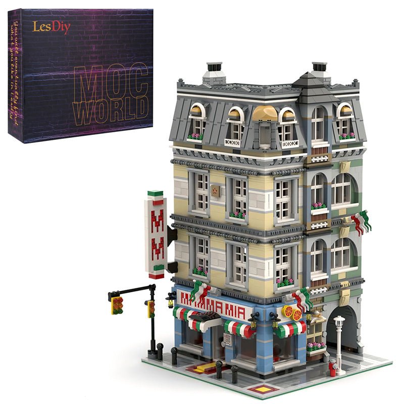 MOC - 39491 Mamma Mia Pizzeria M1 - LesDiy - MOC