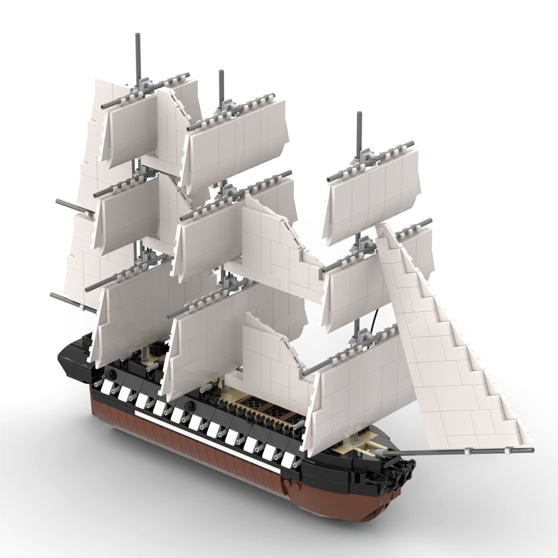 MOC - 40456 1/200 USS Constitution Ship Model - LesDiy -