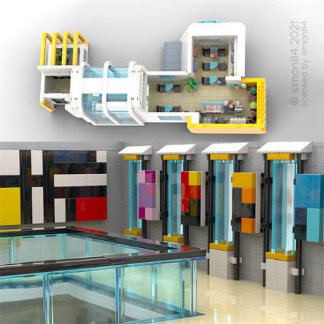 MOC - 40933 MoMA - Museum of Modern Art - LesDiy - MOC