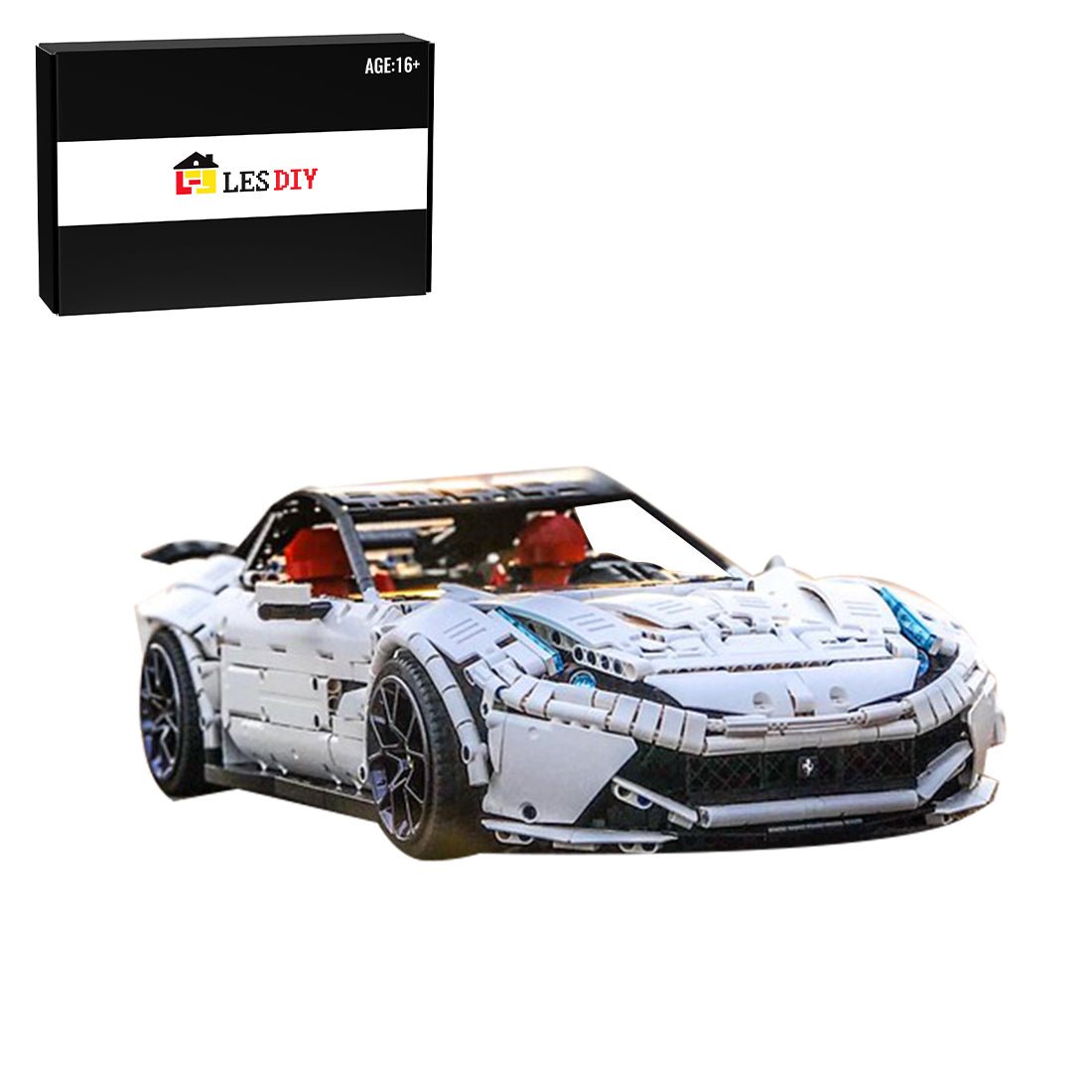 MOC - 41271 Ferrari F12 - Dynamic - LesDiy -
