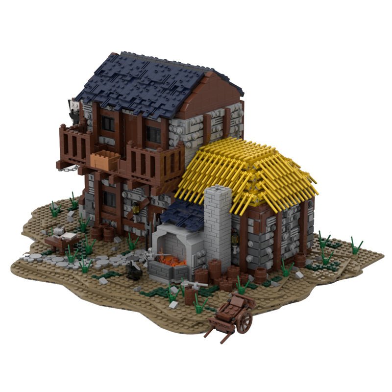 MOC - 42378 The Blacksmith House - LesDiy - MOC