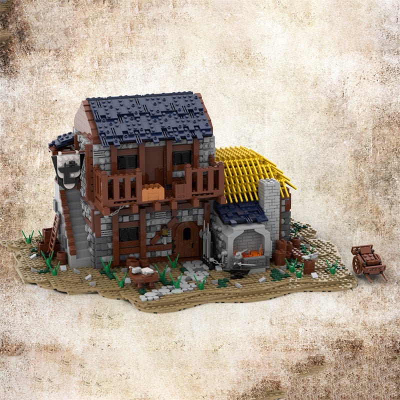 MOC - 42378 The Blacksmith House - LesDiy - MOC