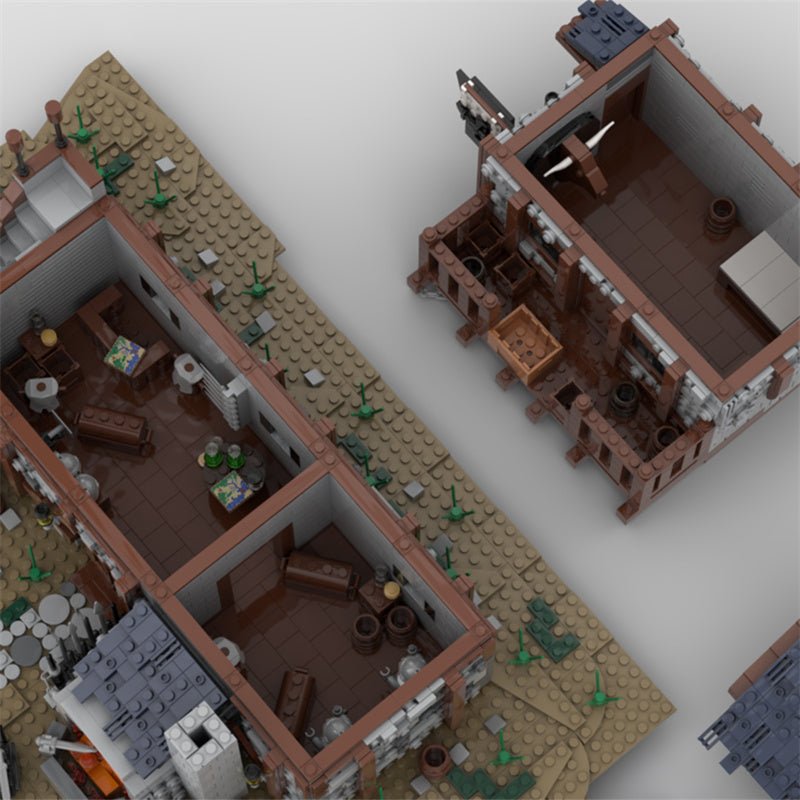 MOC - 42378 The Blacksmith House - LesDiy - MOC