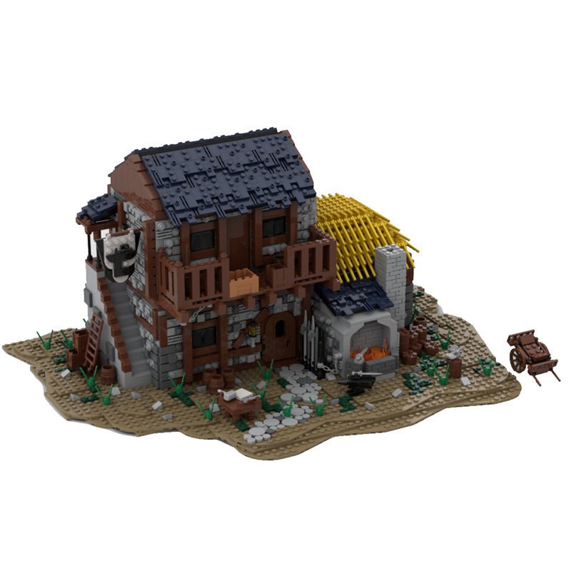 MOC - 42378 The Blacksmith House - LesDiy - MOC