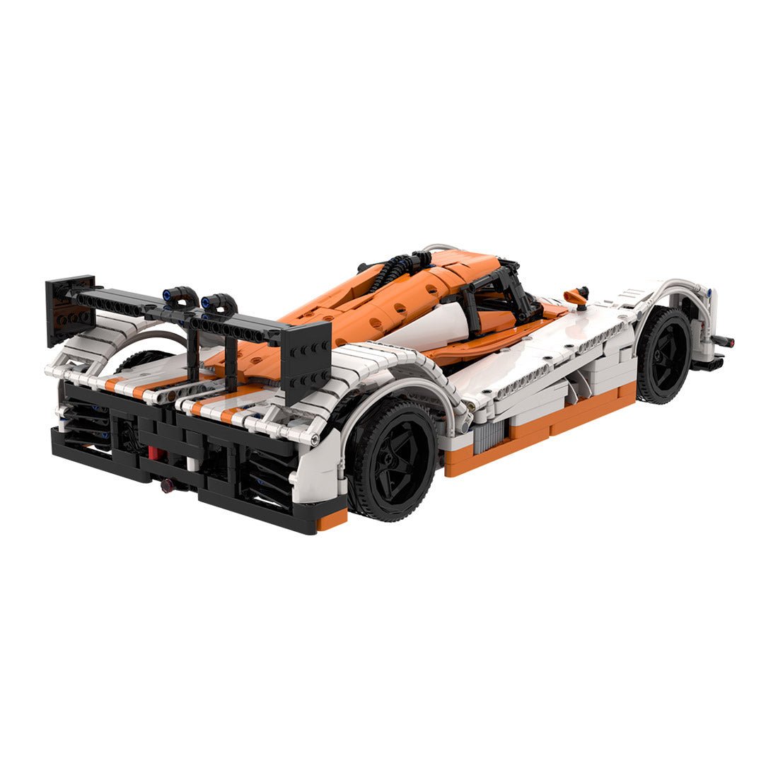 MOC - 42656 Lola Aston Martin B09/60 LMP1 Building Blocks - LesDiy - Building Blocks