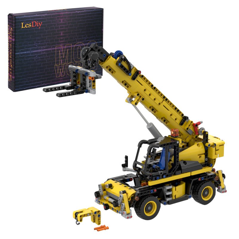 MOC - 43871 JCB Roto Telehandler - LesDiy - MOC