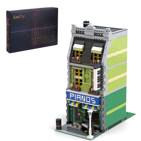 MOC - 44464 Piano Showroom - LesDiy - MOC