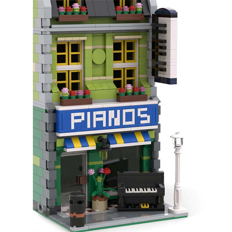 MOC - 44464 Piano Showroom - LesDiy - MOC