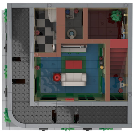 MOC - 44943 New Orleans Seafood restaurant Modular Building - LesDiy -