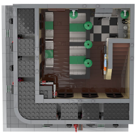 MOC - 44943 New Orleans Seafood restaurant Modular Building - LesDiy -