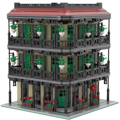 MOC - 44943 New Orleans Seafood restaurant Modular Building - LesDiy -